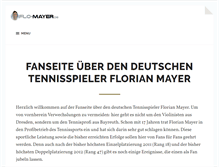Tablet Screenshot of flo-mayer.de